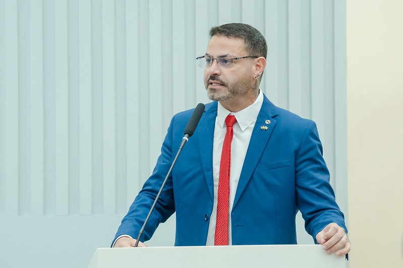 Pedro Filé faz primeiro discurso no plenário da Assembleia Legislativa